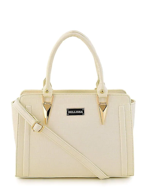 White_Premium_Pu_Leather_Handbag_For_Women