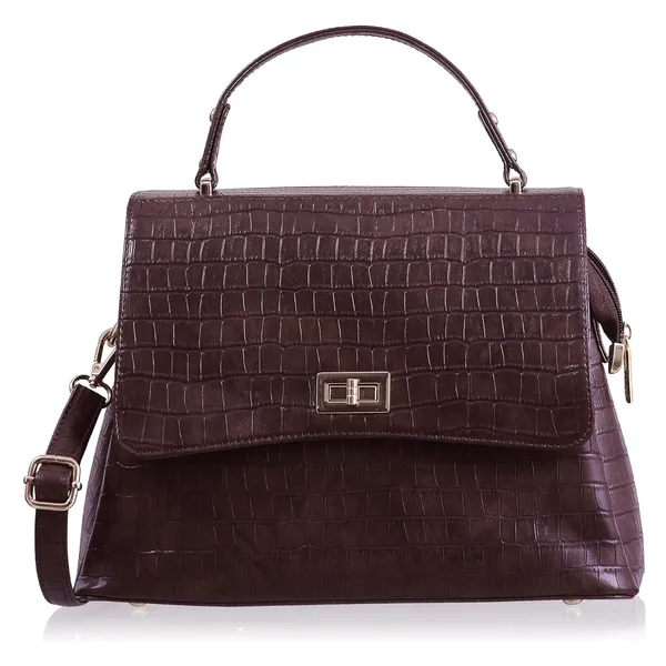 Brown_Premium_Pu_Leather_Shoulder_Bag_For_Women