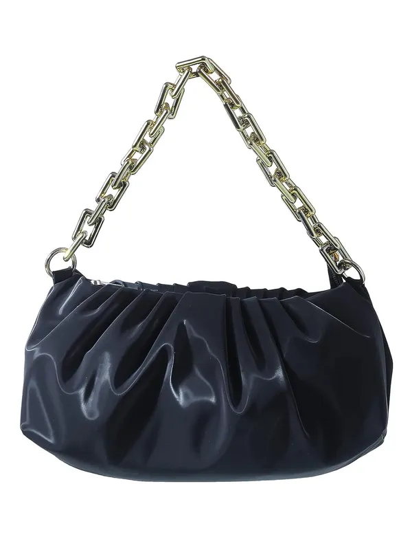 Blue_Premium_Pu_Leather_Shoulder_Bag_For_Women
