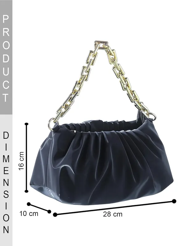 Blue_Premium_Pu_Leather_Shoulder_Bag_For_Women