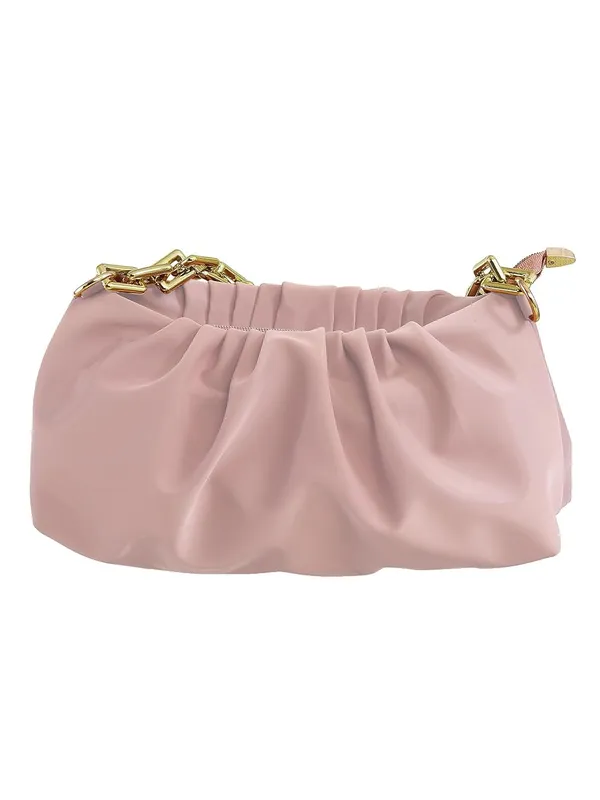Baby_Pink_Premium_Pu_Leather_Shoulder_Bag_For_Women