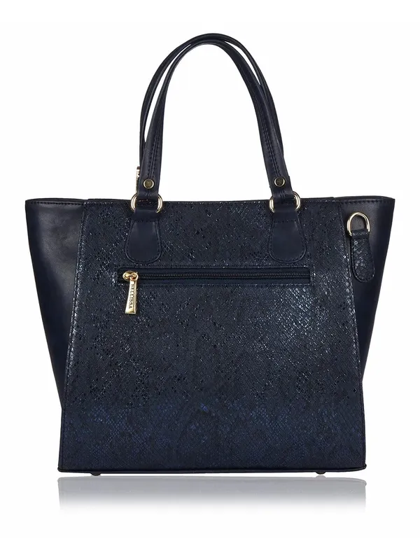 Blue_Premium_Pu_Leather_Handbag_For_Women