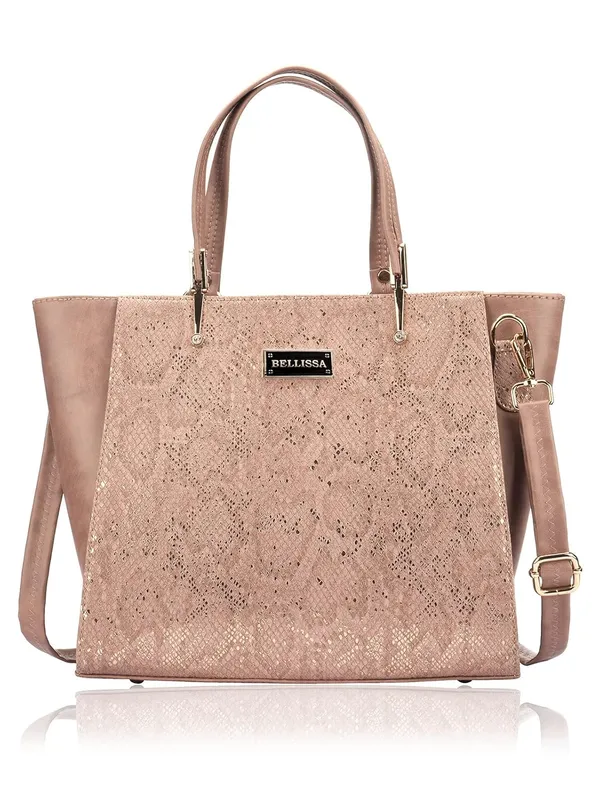 Nude_Premium_Pu_Leather_Handbag_For_Women