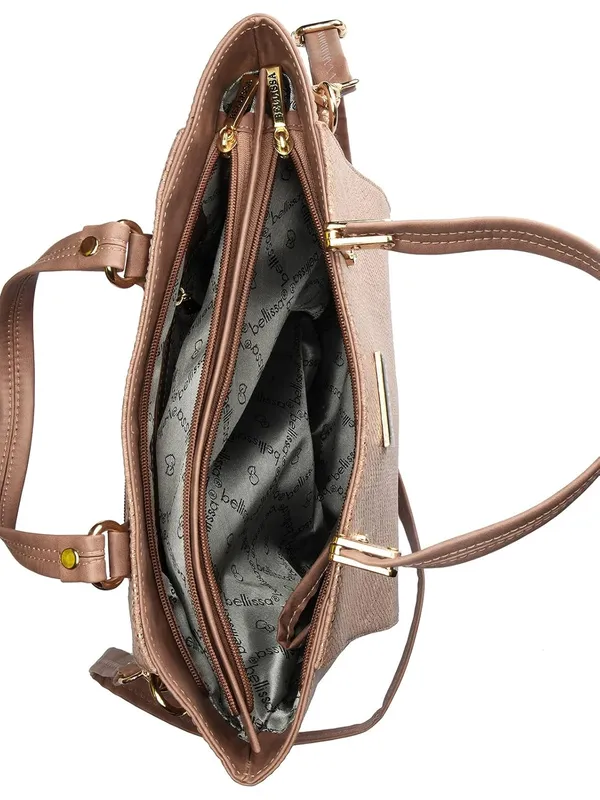 Nude_Premium_Pu_Leather_Handbag_For_Women