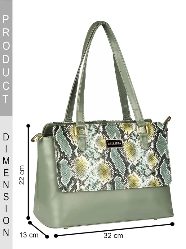 Green_Premium_Pu_Leather_Handbag_For_Women