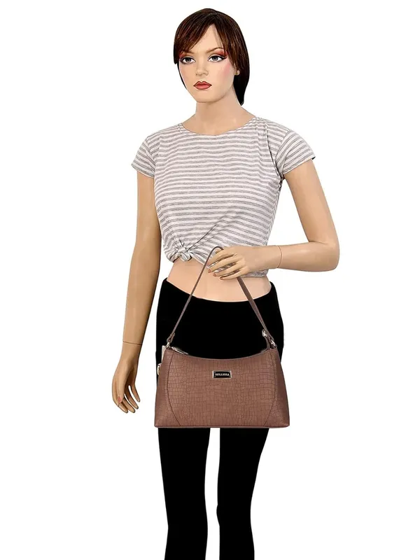 Brown_Premium_Pu_Leather_Shoulder_Bag_For_Women