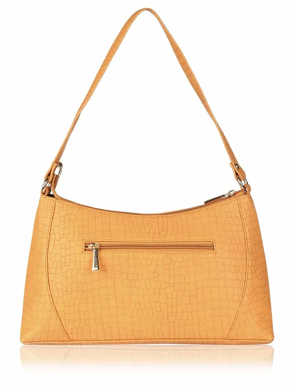 Mustard_Premium_Pu_Leather_Shoulder_Bag_For_Women