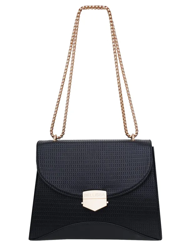 Black_Premium_Pu_Leather_Sling_Bag_For_Women