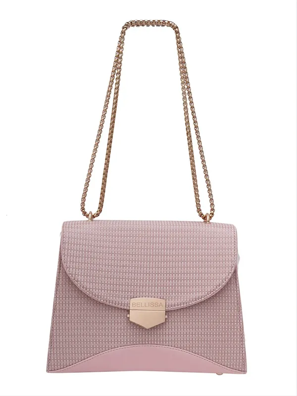 Baby_Pink_Premium_Pu_Leather_Sling_Bag_For_Women