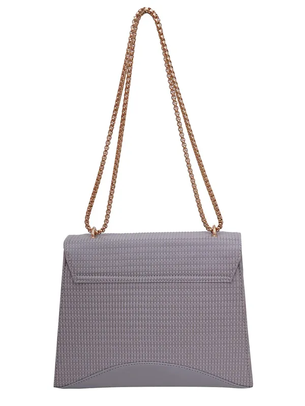 Grey_Premium_Pu_Leather_Sling_Bag_For_Women
