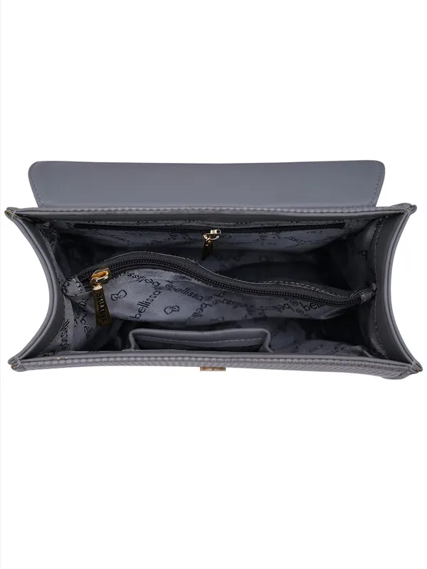 Grey_Premium_Pu_Leather_Sling_Bag_For_Women