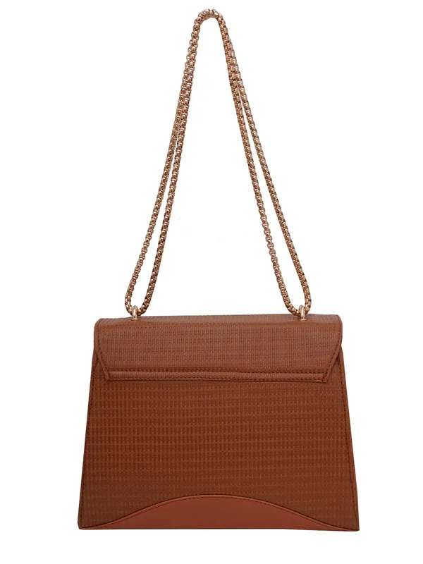 Tan_Premium_Pu_Leather_Sling_Bag_For_Women