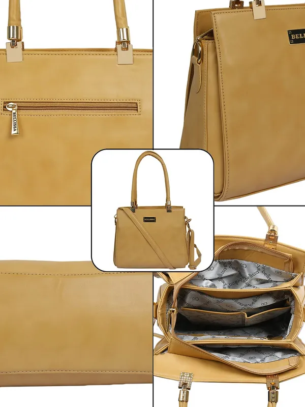 Beige_Premium_Pu_Leather_Handbag_For_Women