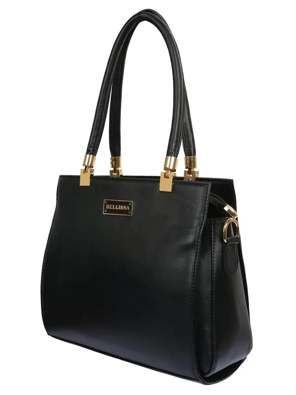 Black_Premium_Pu_Leather_Handbag_For_Women