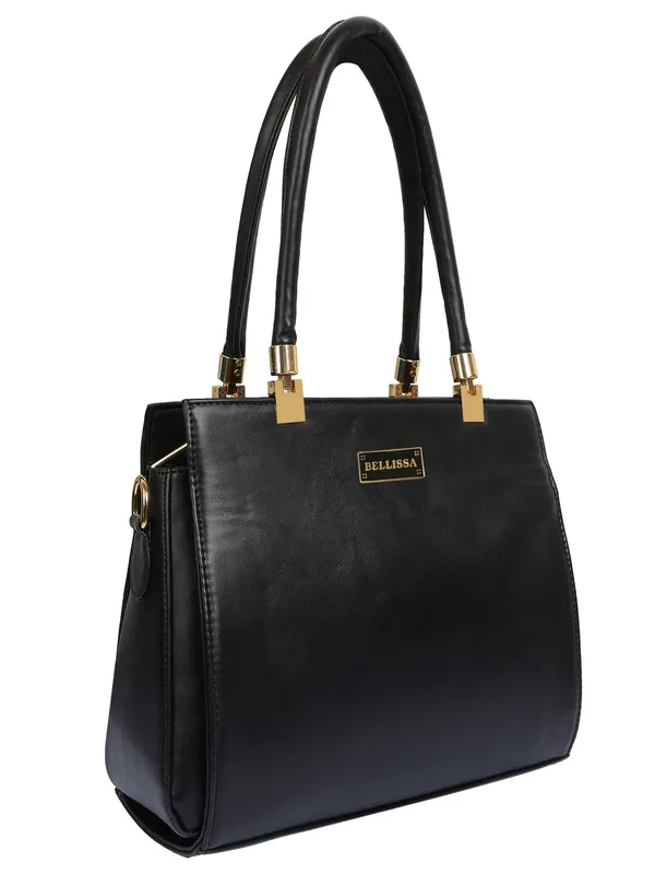 Black_Premium_Pu_Leather_Handbag_For_Women