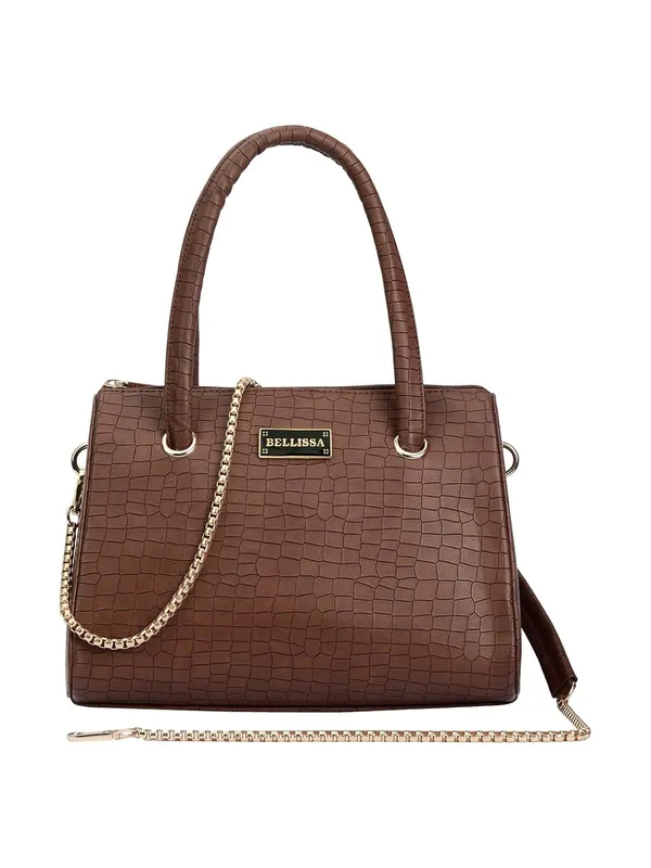 Brown_Premium_Pu_Leather_Handbag_For_Women