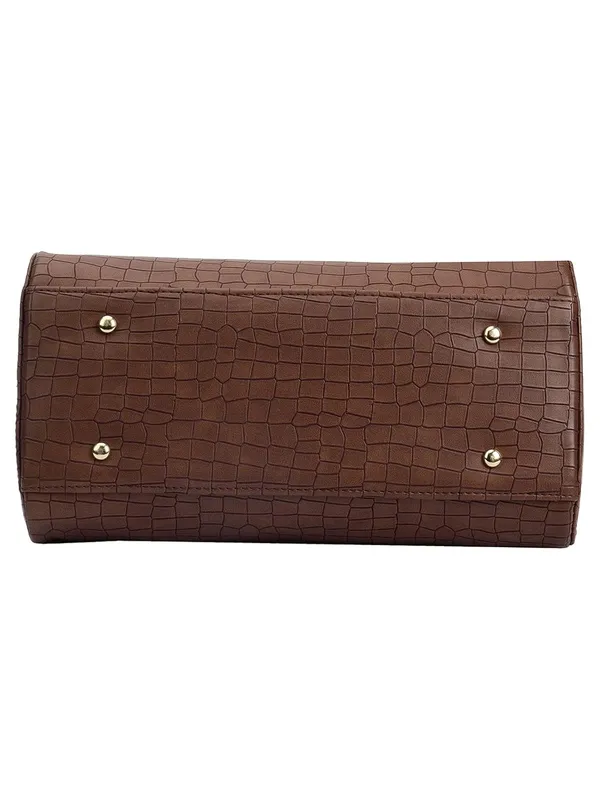 Brown_Premium_Pu_Leather_Handbag_For_Women