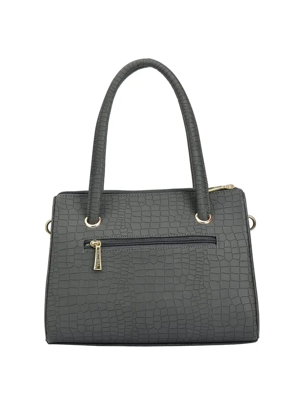 Grey_Premium_Pu_Leather_Handbag_For_Women