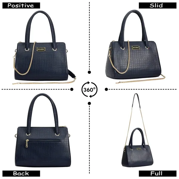 Navy_Blue_Premium_Pu_Leather_Handbag_For_Women