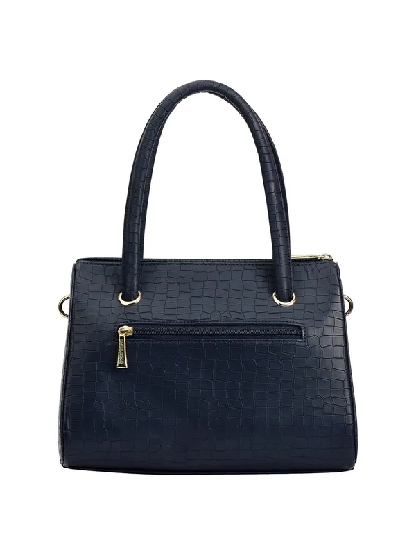 Navy_Blue_Premium_Pu_Leather_Handbag_For_Women