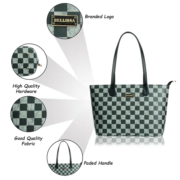 Tan_Premium_Pu_Leather_Tote_Bag_For_Women