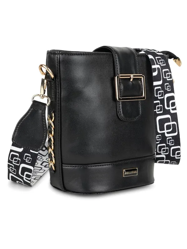 Black_Premium_Pu_Leather_Sling_Bag_For_Women