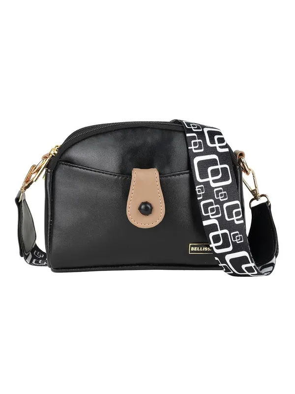 Black_Premium_Pu_Leather_Sling_Bag_For_Women