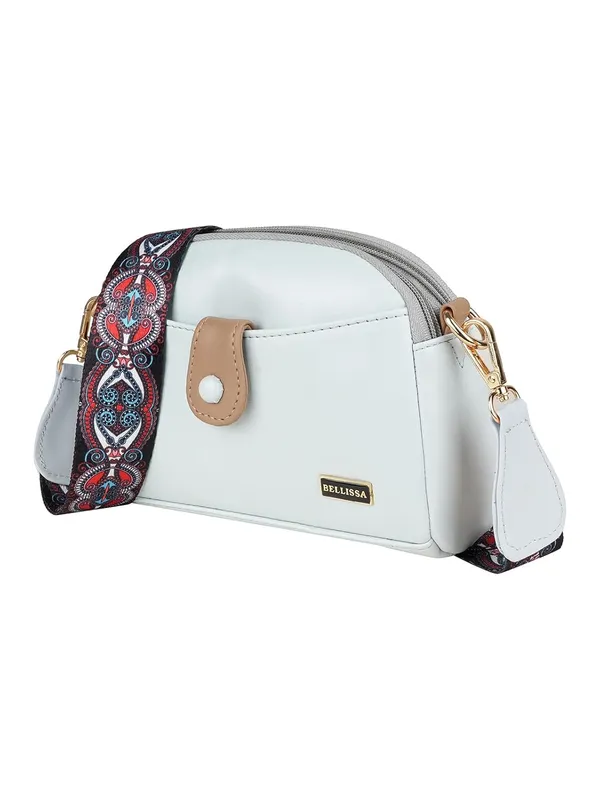 White__Premium_Pu_Leather_Sling_Bag_For_Women