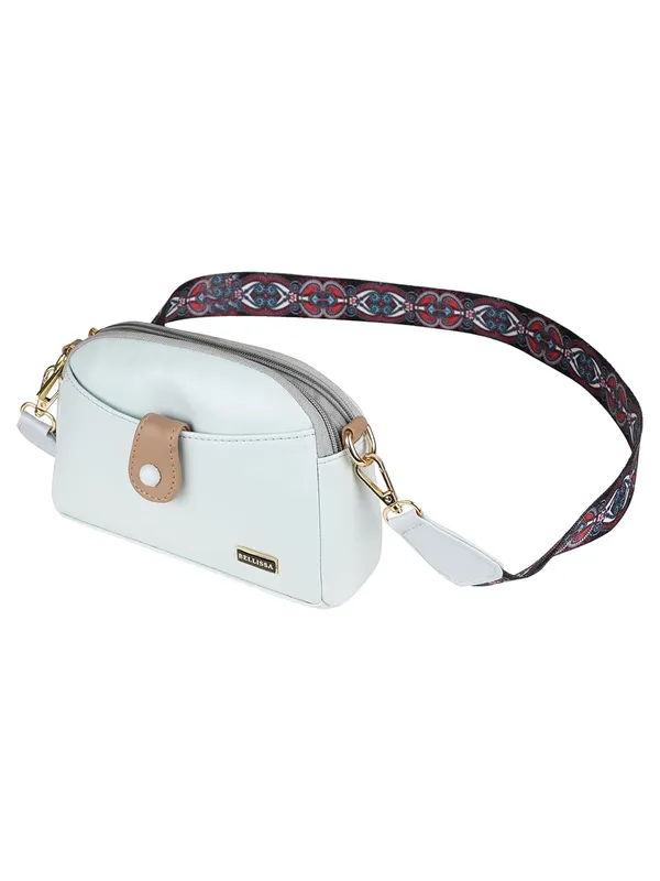 White__Premium_Pu_Leather_Sling_Bag_For_Women