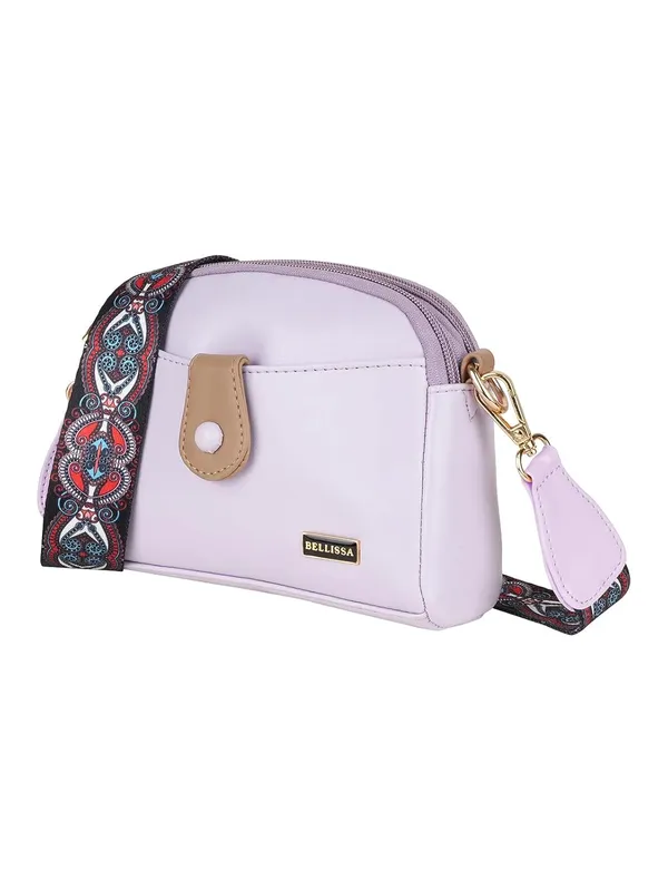 Purple_Premium_Pu_Leather_Sling_Bag_For_Women