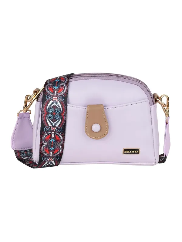 Purple_Premium_Pu_Leather_Sling_Bag_For_Women