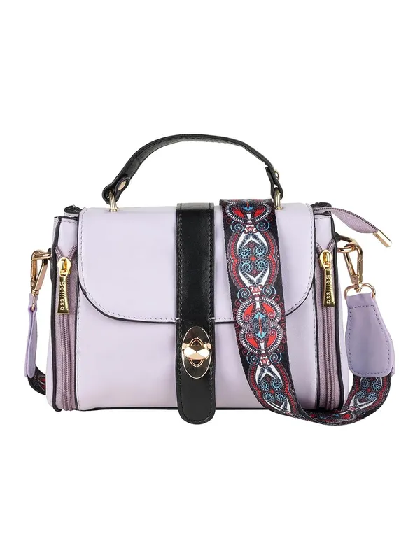Purple_Premium_Pu_Leather_Sling_Bag_For_Women