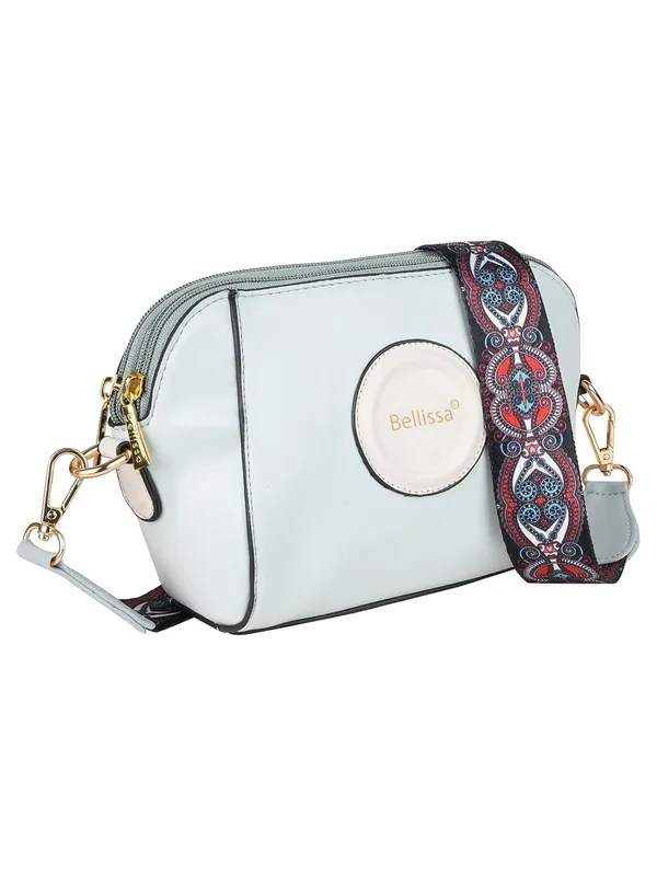 Light_Green_Premium_Pu_Leather_Sling_Bag_For_Women