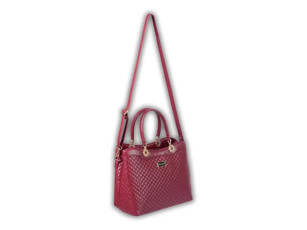 Maroon_Premium_Pu_Leather_Handbag_For_Women