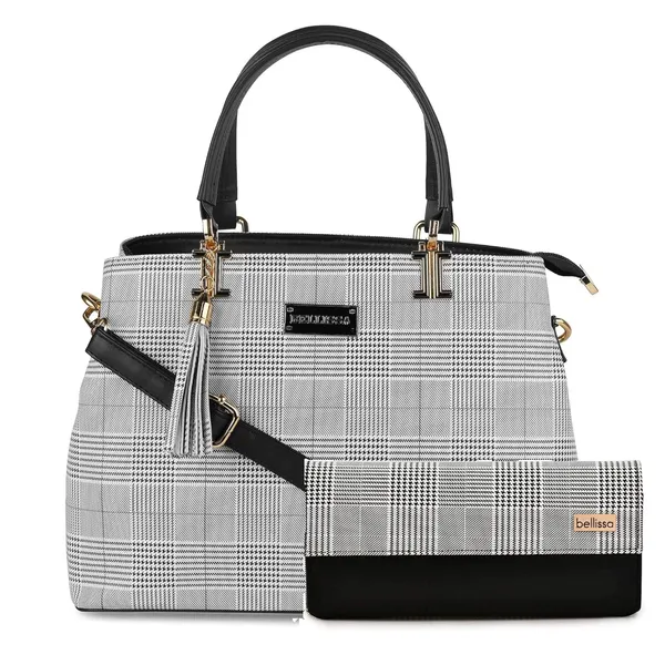 Black_Premium_Pu_Leather_Combo_Handbag_For_Women
