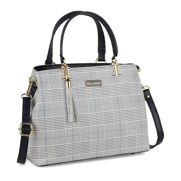 Blue_Premium_Pu_Leather_Combo_Handbag_For_Women