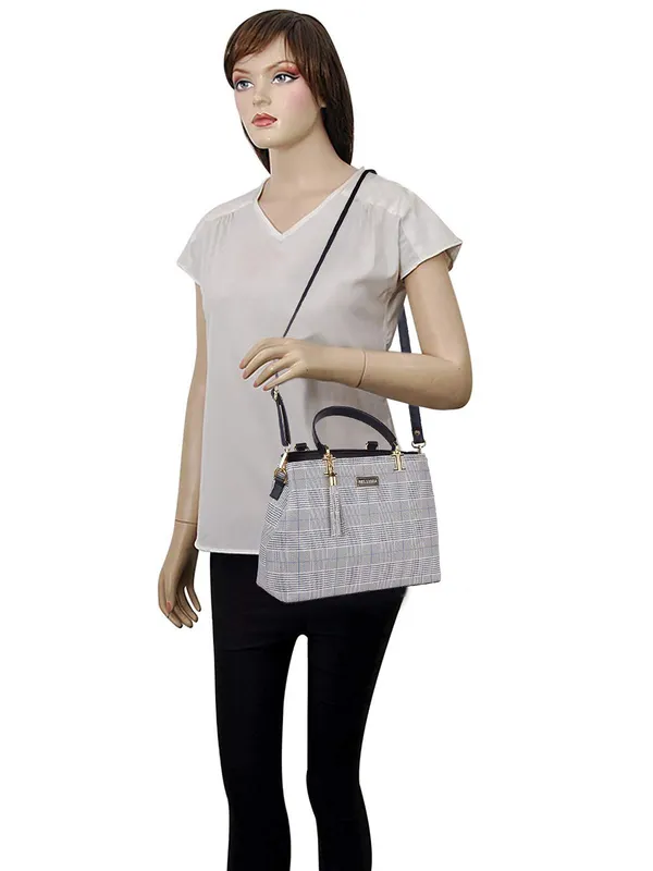 Blue_Premium_Pu_Leather_Combo_Handbag_For_Women