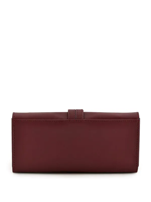 Wine_Premium_Pu_Leather_Wallet_For_Women