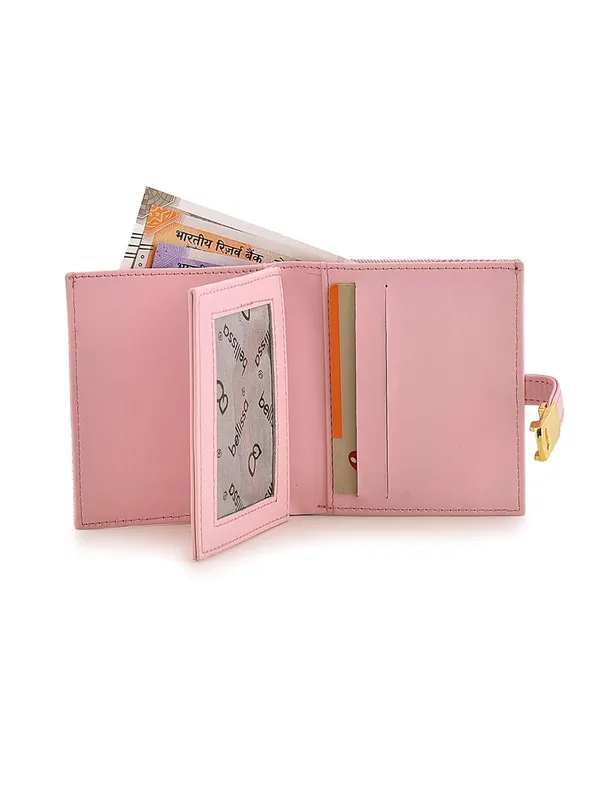 Baby_Pink_Premium_Pu_Leather_Wallet_For_Women