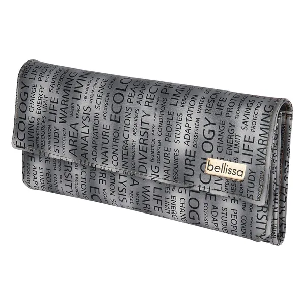 Dark_Grey_Premium_Pu_Leather_Wallet_For_Women