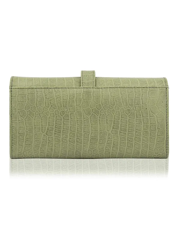Light_Green_Premium_Pu_Leather_Wallet_For_Women