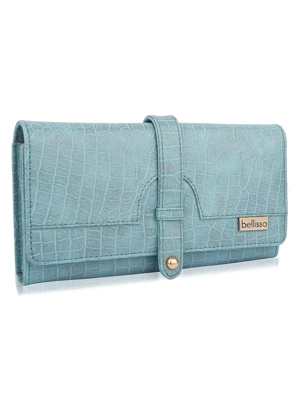Sky_Blue_Premium_Pu_Leather_Wallet_For_Women