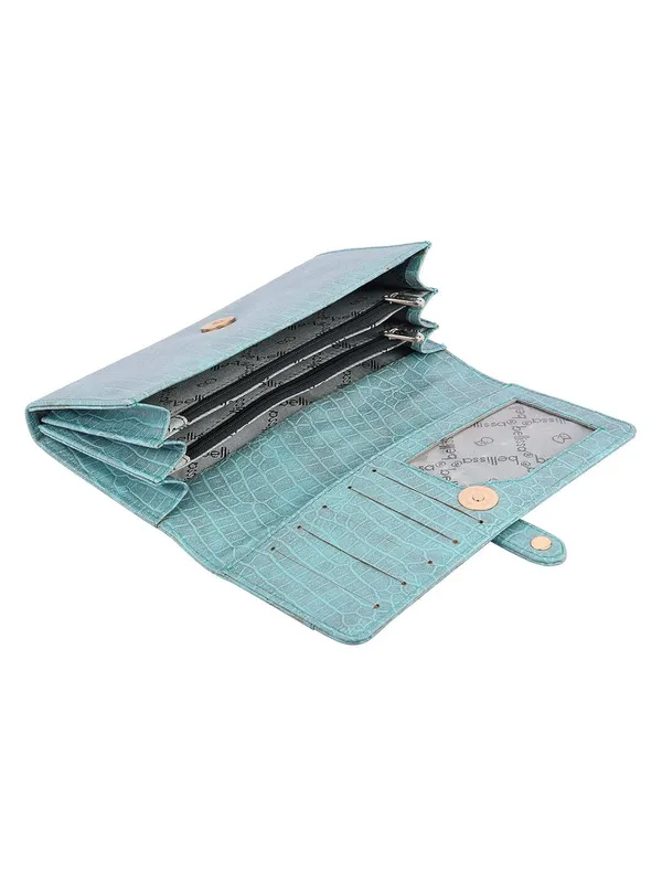Sky_Blue_Premium_Pu_Leather_Wallet_For_Women
