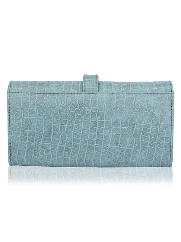 Sky_Blue_Premium_Pu_Leather_Wallet_For_Women