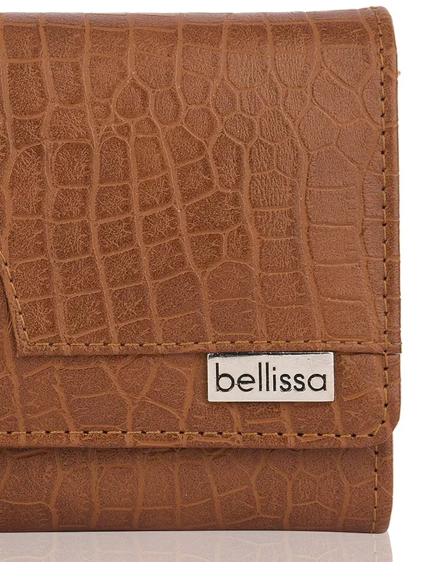 Tan_Premium_Pu_Leather_Wallet_For_Women