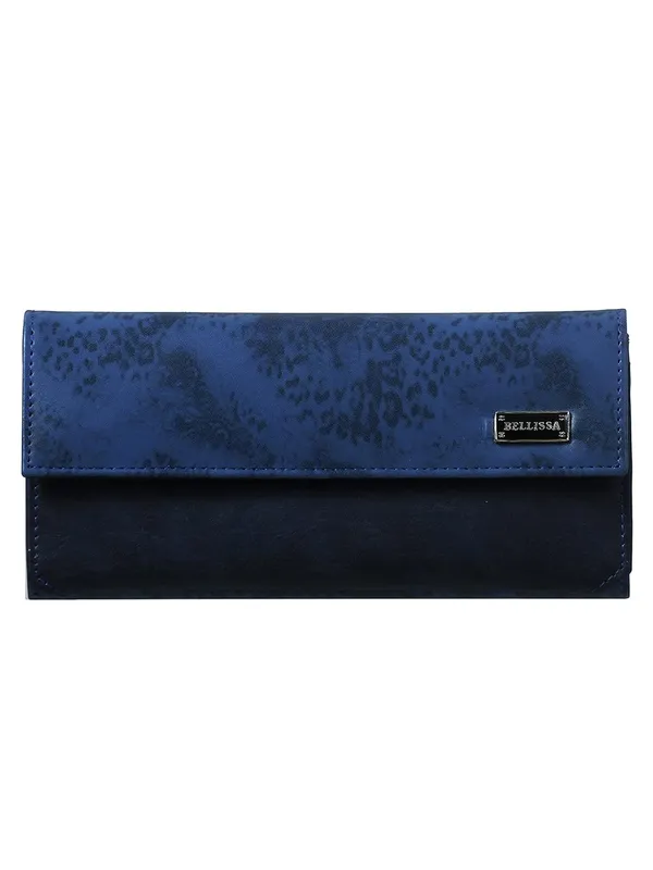 Blue_Premium_Pu_Leather_Wallet_For_Women