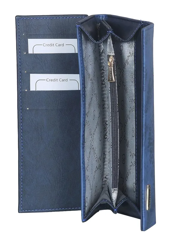 Blue_Premium_Pu_Leather_Wallet_For_Women