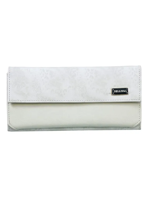 Cream_Premium_Pu_Leather_Wallet_For_Women