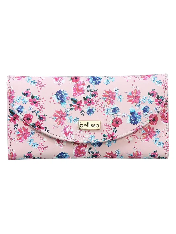 Pink_Premium_Pu_Leather_Wallet_For_Women