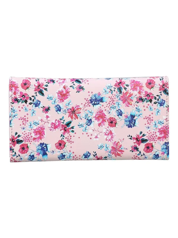 Pink_Premium_Pu_Leather_Wallet_For_Women